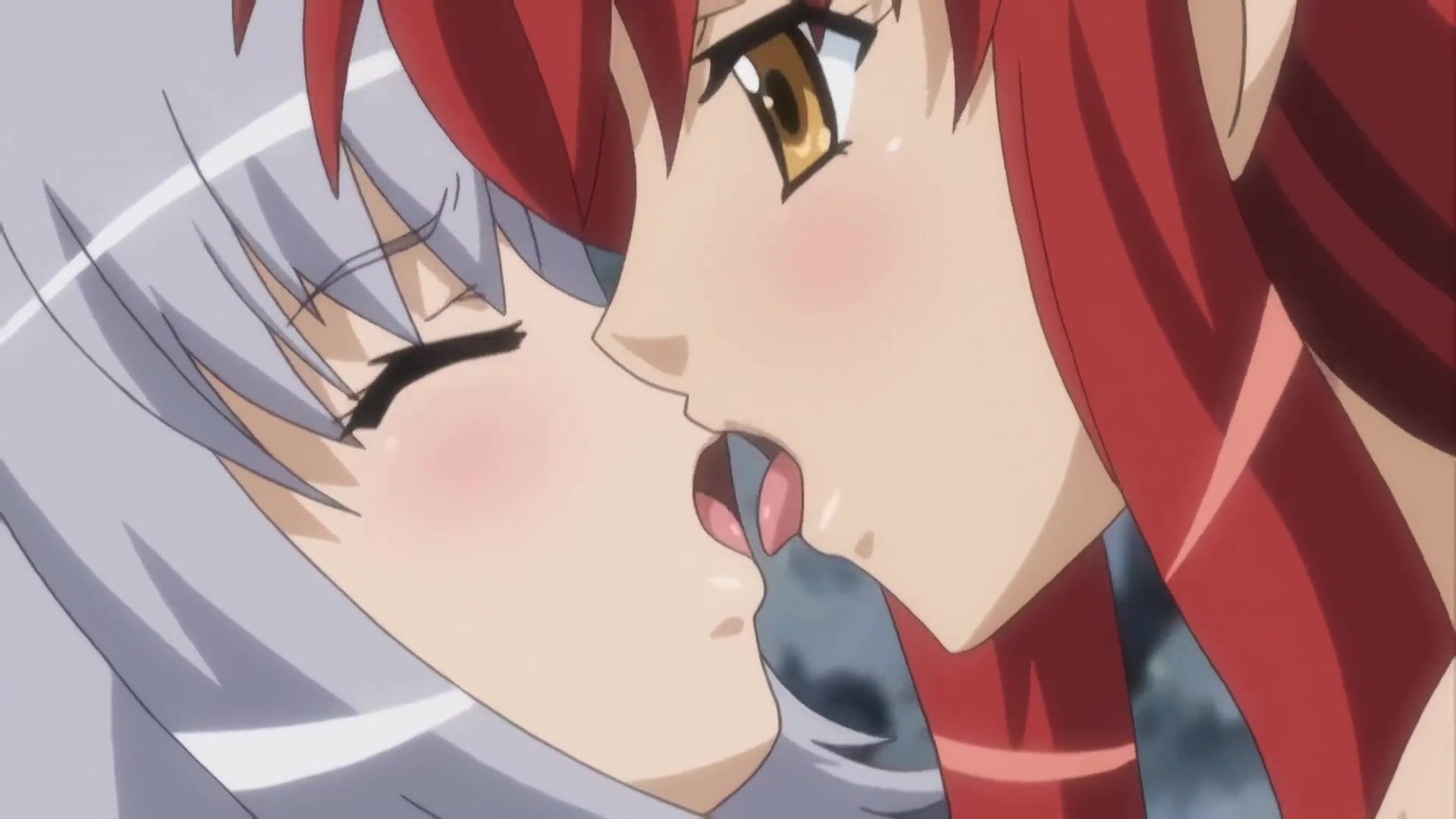 1920px x 1080px - Busty Hentai Redhead And White Eyed Lesbian With Tail Fingering